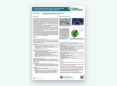 Poster #65: Impact of Quantitative Image Analysis of Histological Slides on Downstream Clinical and Research Applications